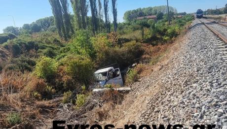 Σουφλί: Tρένο Παρέσυρε Αυτοκίνητο Σε Διάβαση