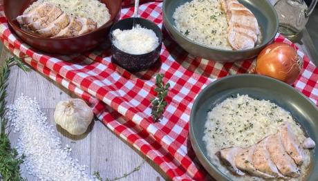 Ριζότο Με Κοτόπουλο