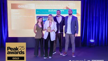 SUZUKI: Ανάμεσα στους κορυφαίους νικητές των Peak Awards  2025