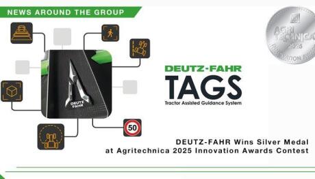 DEUTZ-FAHR: Τα γεωργικά μηχανήματα πρέπει να είναι ασφαλή