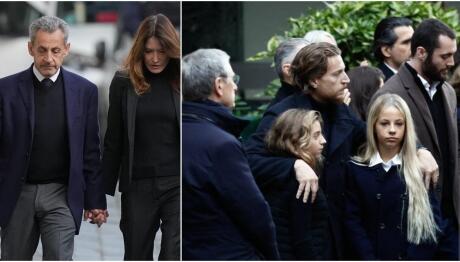 Νικολά Σαρκοζί: Τα Παιδιά Του Δίπλα Του Πριν Μπει Φυλακή