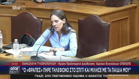 Τυχεροπούλου Για ΟΠΕΚΕΠΕ: «Προκύπτει Με Σαφήνεια Κύκλωμα»