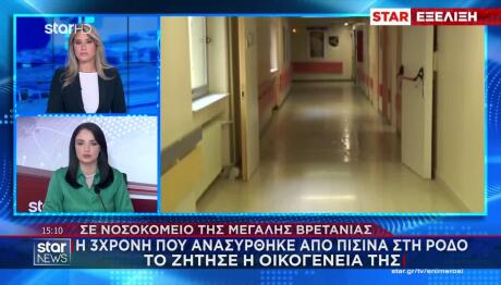 3χρονη Ανασύρθηκε Αναίσθητη Από Πισίνα Στη Ρόδο