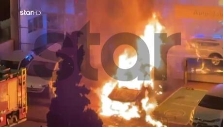 Nέα Φιλαδέλφεια: Εμπρησμός Σε Αντιπροσωπεία Αυτοκινήτων