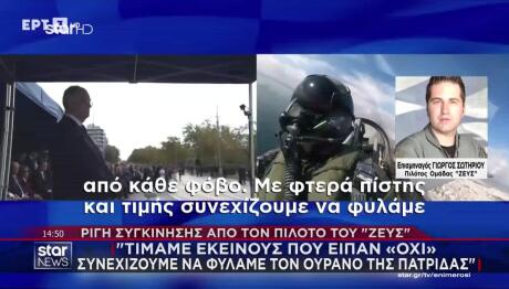 28η Οκτωβρίου: Συγκίνησε Το Μήνυμα Του Πιλότου Του F-16
