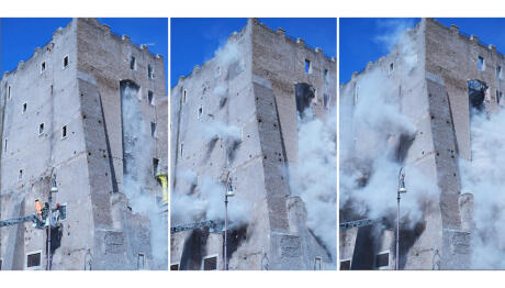 Ρώμη: Κατέρρευσε Ο «Πύργος Των Κόμηδων» Κοντά Στο Κολοσσαίο