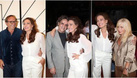 Δήμητρα Ματσούκα: O Πέτρος Κόκκαλης και οι γονείς της στην πρεμιέρα της