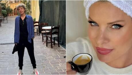 Ελένη Μενεγάκη Μικ Τζάγκερ