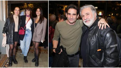 Άρωμα γυναίκας: Ευγενία Σαμαρά και Οδυσσέας Παπασπηλιόπουλος στην πρεμιέρα