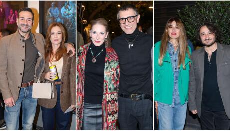 Ερωτευμένα ζευγάρια σε θεατρική πρεμιέρα - Ποιοι είδαν το «Άρωμα γυναίκας»