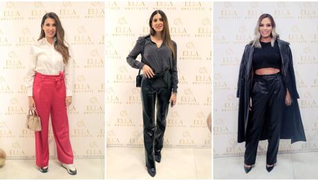 Οι chic εμφανίσεις σε εγκαίνια - Τι φόρεσαν Χατζίδου, Τσιμτσιλή, Μαλέσκου