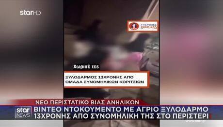 Περιστέρι: Βίντεο - ντοκουμέντο με άγριο ξυλοδαρμό 13χρονης