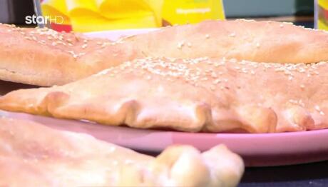 Συνταγή για καλτσόνε λαχανικών με φρέσκα μανιτάρια