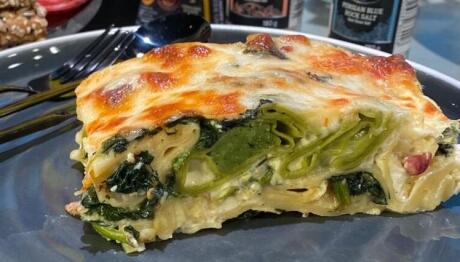 Tορτελίνι Σπανάκι Με Κρέμα Γάλακτος