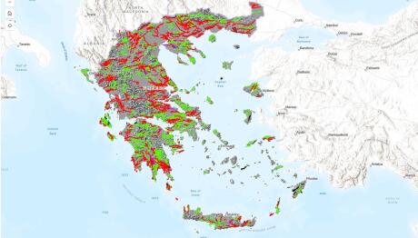 Σεισμικός Χάρτης Της Ελλάδας Με Τα Ενεργά Ρήγματα