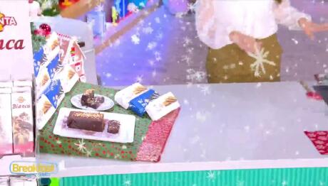 Συνταγή για κορμό σοκολάτας με γεμιστά μπισκότα