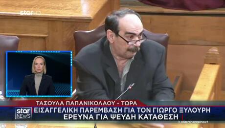 Γιώργος Ξυλούρης: Εισαγγελική Παρέμβαση Για Τον «Φραπέ»