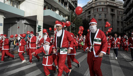 Athens Santa Run