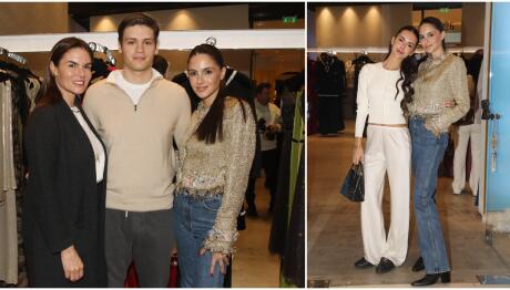 Αλεξάνδρα Νίκα: H μητέρα & τα αδέλφια της στην παρουσίαση της συλλογής της