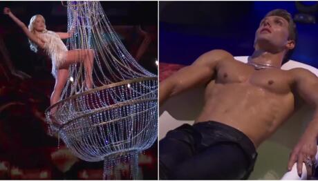 GNTM Τελικός: Οι Πόζες Στον Πολυέλαιο Και Την Μπανιέρα