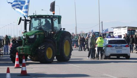 τρακτέρ μπλόκο Νέα Μάλγαρα