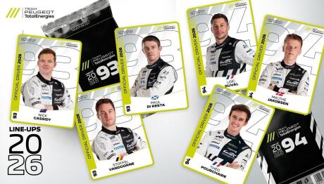 PEUGEOT SPORT: Οι συνθέσεις πληρωμάτων για το FIA WEC 2026