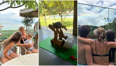 Zιζέλ: Οικογενειακές στιγμές με τα τρία της παιδιά & οι ευχές για το 2026