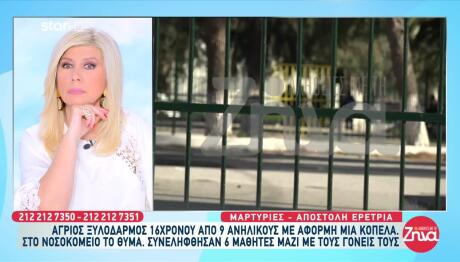 Ερέτρια: Άγριος Ξυλοδαρμός 16χρονου Από 9 Συνομηλίκους