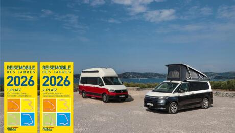 VW California: Διπλή διάκριση στα “Motorhomes of the Year 2026”