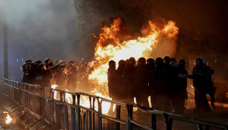 Τίρανα: Σοβαρά Επεισόδια Σε Αντικυβερνητική Διαδήλωση