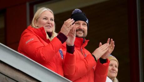 Πριγκίπισσα Μέτε-Μάριτ με τον σύζυγό της