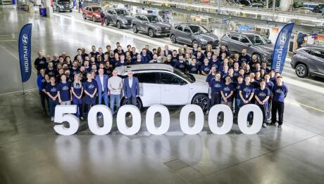 Hyundai: Παραγωγή 5.000.000 αυτοκινήτων στην Τσεχία