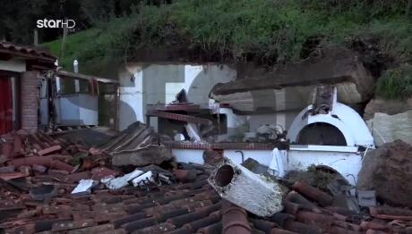 Αρχαία Ολυμπία: Το Βουνό «Παρέσυρε» Τμήμα Σπιτιού