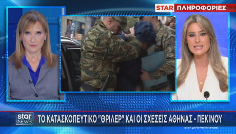 Κατασκοπεία σχέσεις Ελλάδας - Κίνας