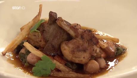 MasterChef: Κουνέλι με ρίζες - Η συνταγή