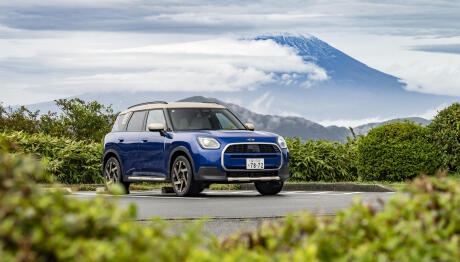 Το MINI Countryman D στο όρος Φούτζι