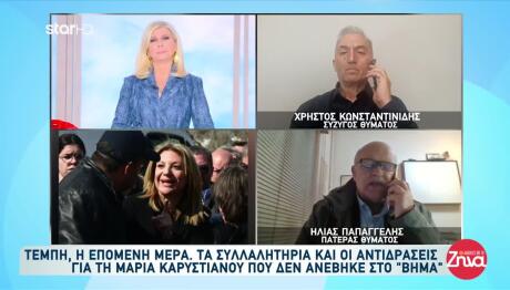 Παπαγγελής: Γιατί Δε Μίλησε Η Καρυστιανού Στο Συλλαλητήριο