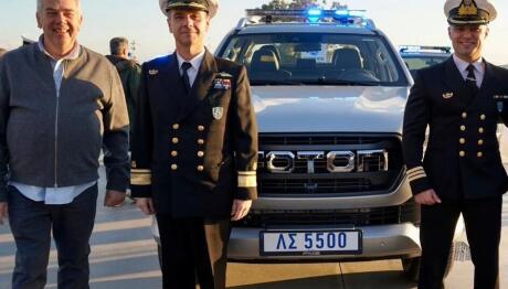 Δωρεά FOTON Tunland G7 στο λιμενικό Καρύστου