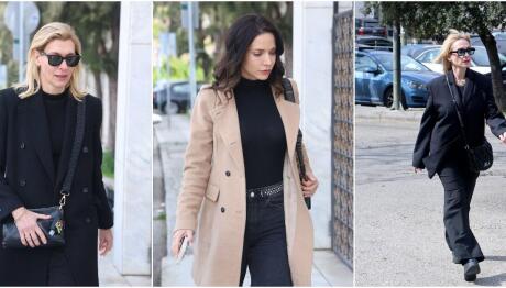 Κηδεία Γάτσιου: Ποιοι πήγαν στο τελευταίο αντίο του καλλιτεχνικού διευθυντή