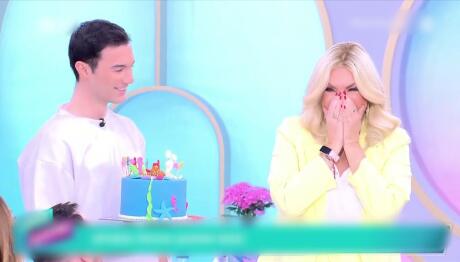 Μπόκοτα: H έκπληξη από τον γιο της στο πλατό για τα γενέθλιά της