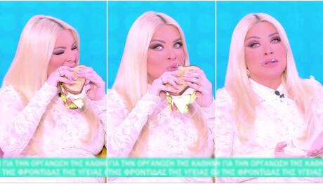 Καινούργιου: Ενοχλήθηκε για το πλάνο την ώρα που έτρωγε- Γιατί με δείχνεις;