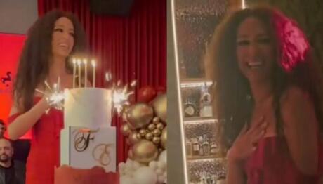 Ελένη Φουρέιρα: Το πάρτι - έκπληξη για τα γενέθλιά της