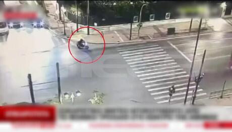 Βίντεο ντοκουμέντο από το τροχαίο κοντά στη Βουλή,  με θύμα έναν 63χρονο