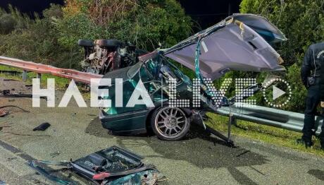 Τροχαίο Ηλεία: Χαροπαλεύει 30χρονος Οδηγός