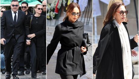 Κηδεία Μαρινέλλας: Ποιοι Έδωσαν Το «Παρών»