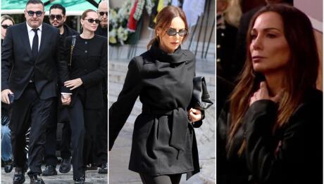 Κηδεία Μαρινέλλας: Ποιοι Έδωσαν Το «Παρών»