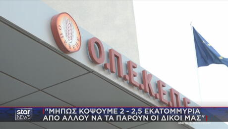ΟΠΕΚΕΠΕ: Να κόψουμε 2,5 εκατ. ευρώ να πάρουν οι δικοί μας;
