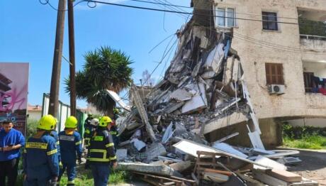 Κύπρος: Κατέρρευσε Μέρος Πολυκατοικίας
