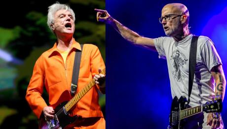 David Byrne Moby Coachella