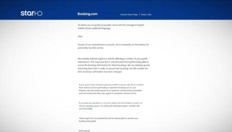 Επίθεση Χάκερς Booking: Φόβος Διαρροής Προσωπικών Δεδομένων